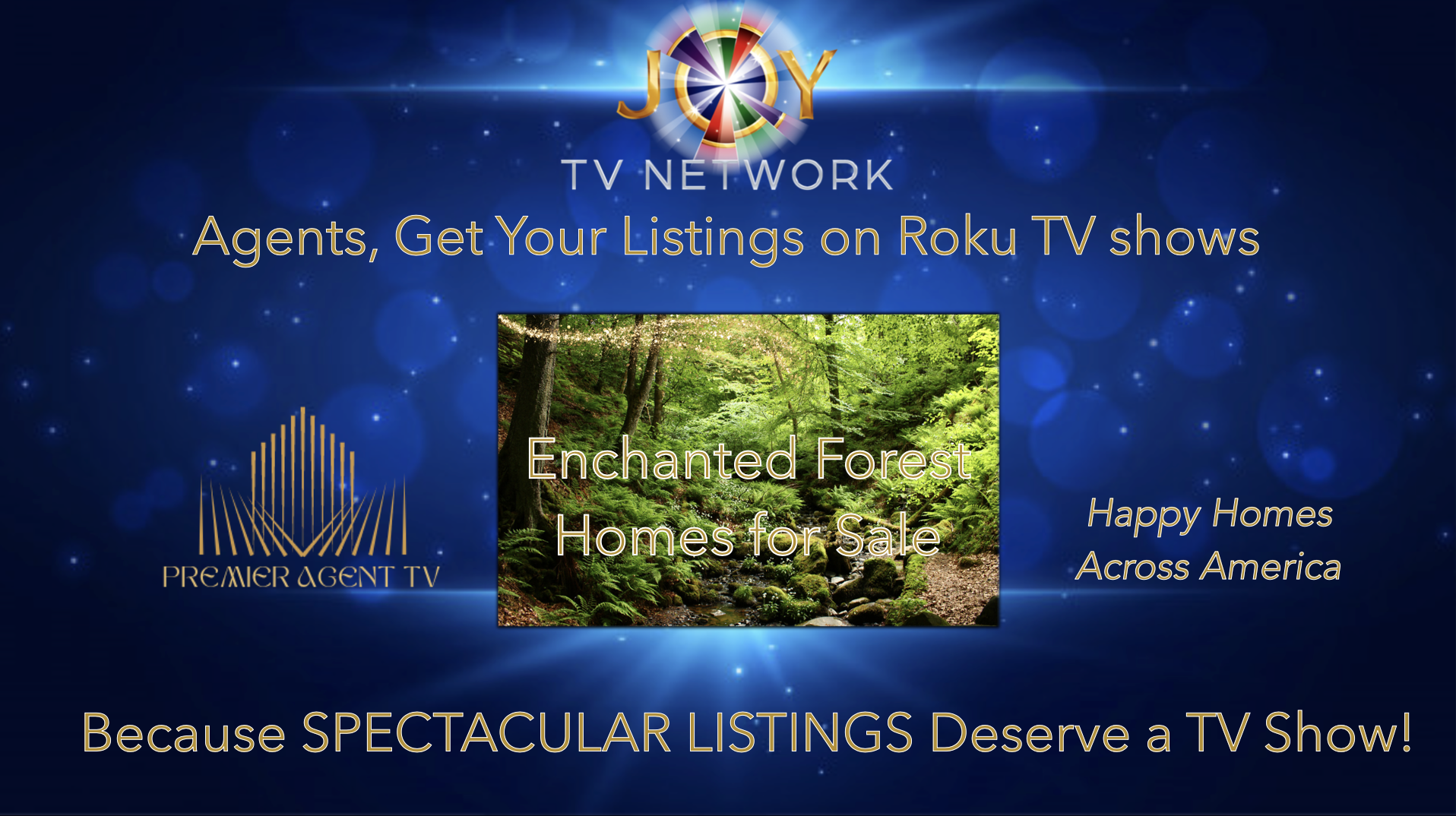 Get your listings on TV